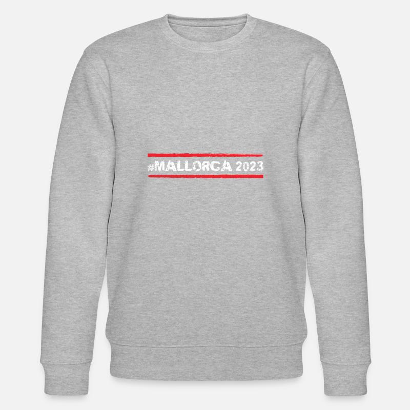 Majorque 2023 - Sweat bio CHANGER Stanley/Stella Unisexe - gris chiné