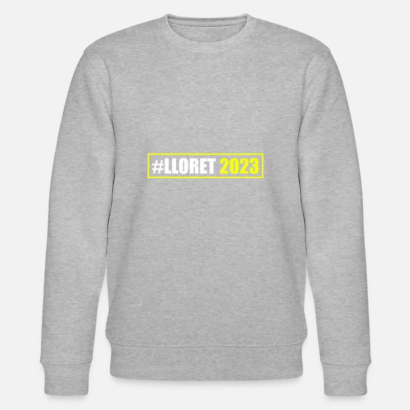 Lloret De Mar 2023 - Stanley/Stella Unisex Bio-Sweatshirt CHANGER  - Grau meliert