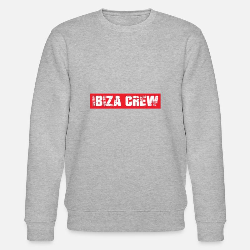 Ibiza Crew - Stanley/Stella Unisex Bio-Sweatshirt CHANGER - Grau meliert