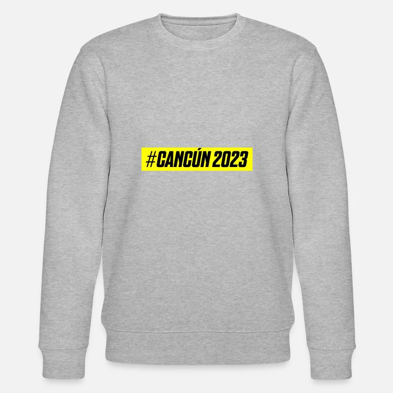 Cancun 2023 - Stanley/Stella Unisex Bio-Sweatshirt CHANGER  - Grau meliert