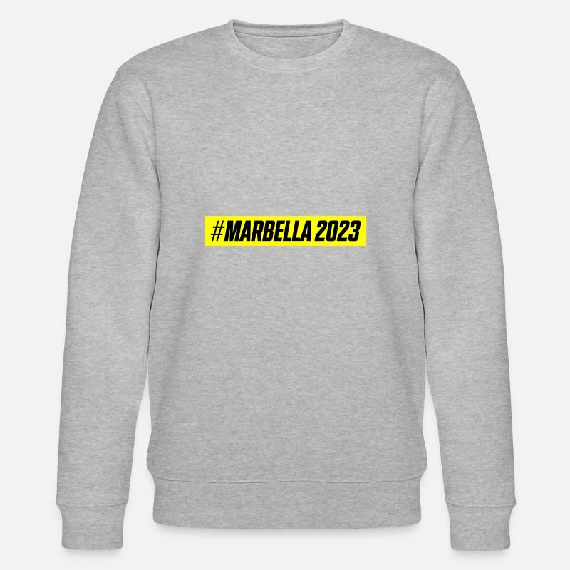 Marbella 2023 - Sweat bio CHANGER Stanley/Stella Unisexe - gris chiné