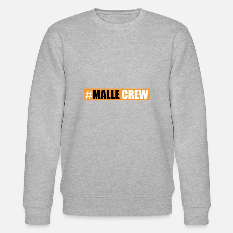 Équipage Malle - Sweat bio CHANGER Stanley/Stella Unisexe - gris chiné