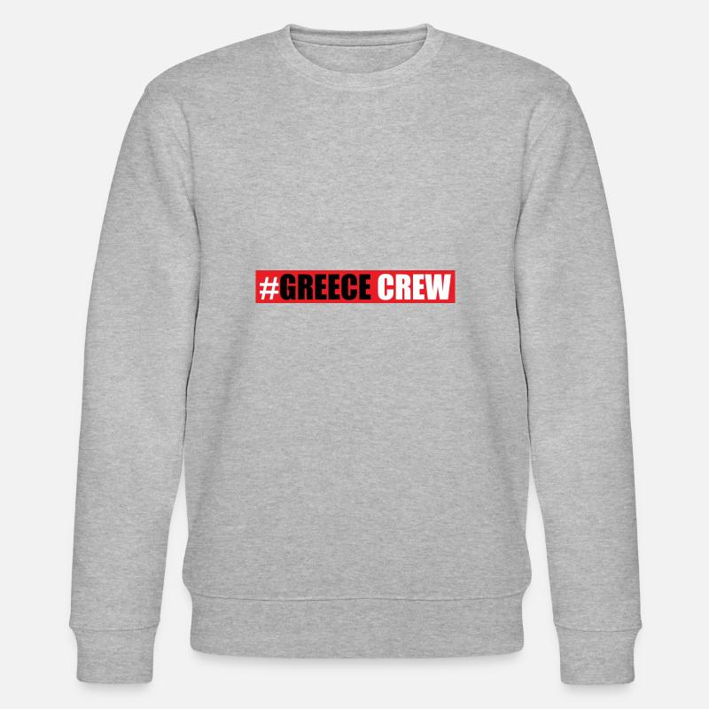 Grèce Équipage - Sweat bio CHANGER Stanley/Stella Unisexe - gris chiné