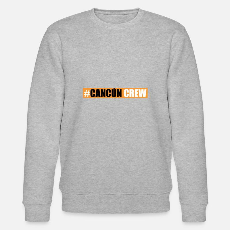 Cancun Crew - Stanley/Stella Unisex Bio-Sweatshirt CHANGER  - Grau meliert