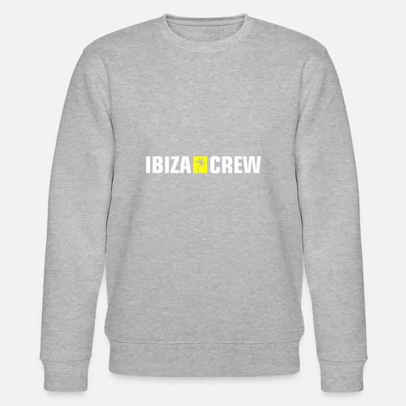 Ibiza Crew - Stanley/Stella Unisex Bio-Sweatshirt CHANGER  - Grau meliert