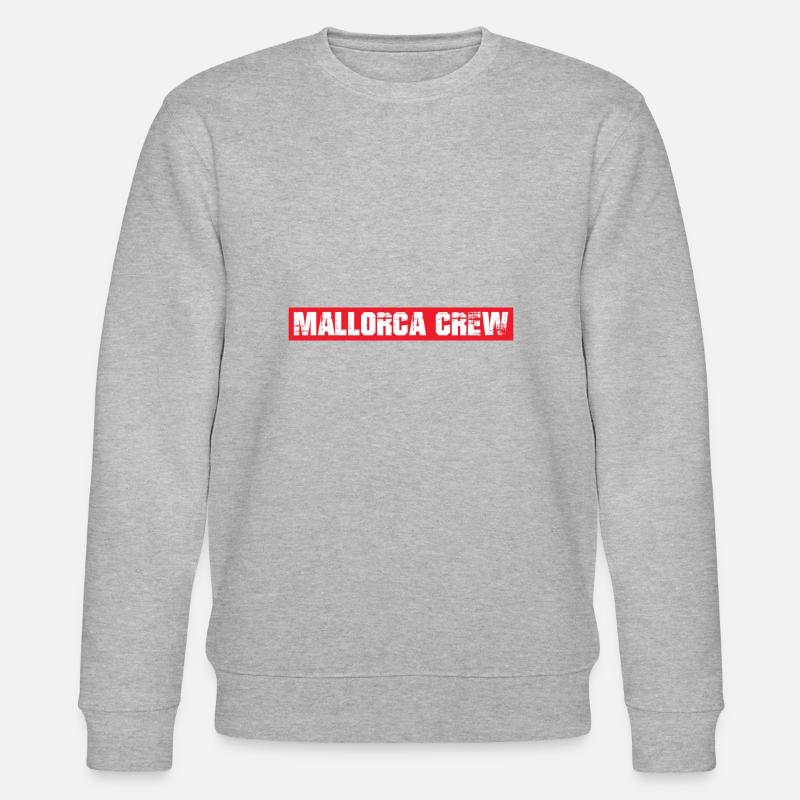 Majorque Équipage - Sweat bio CHANGER Stanley/Stella Unisexe - gris chiné