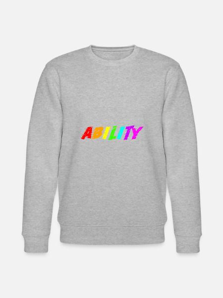 Ability - Stanley/Stella CHANGER Unisex Organic Sweatshirt - heather grey