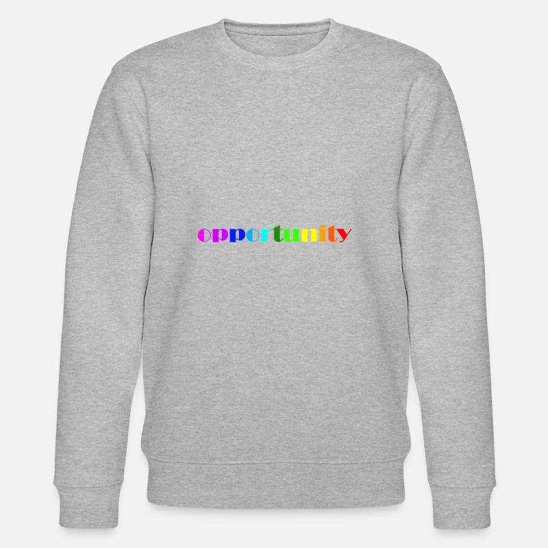Opportunity - Stanley/Stella Unisex Bio-Sweatshirt CHANGER  - Grau meliert