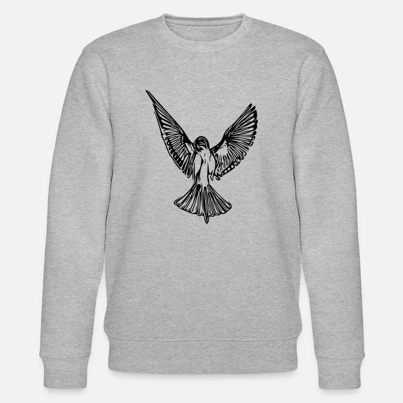 Oiseau - Sweat bio CHANGER Stanley/Stella Unisexe - gris chiné
