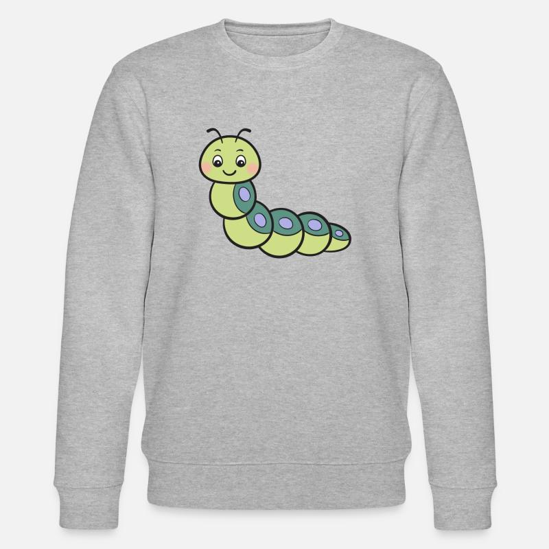 Chenille - Sweat bio CHANGER Stanley/Stella Unisexe - gris chiné