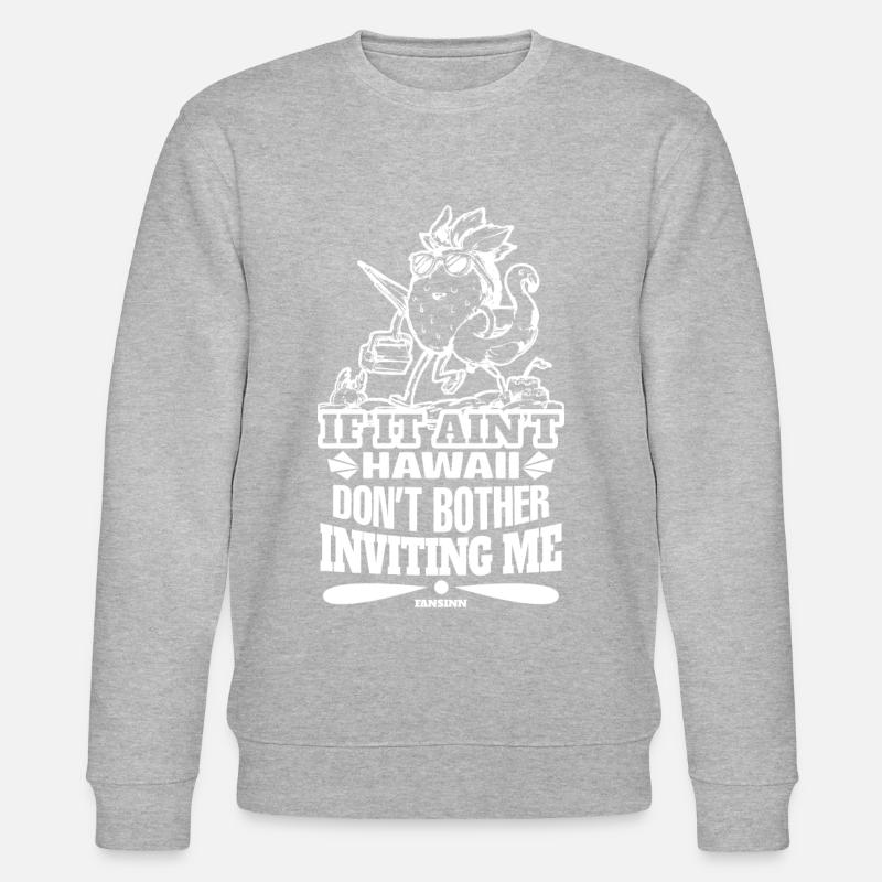 Hawaï - Sweat bio CHANGER Stanley/Stella Unisexe - gris chiné