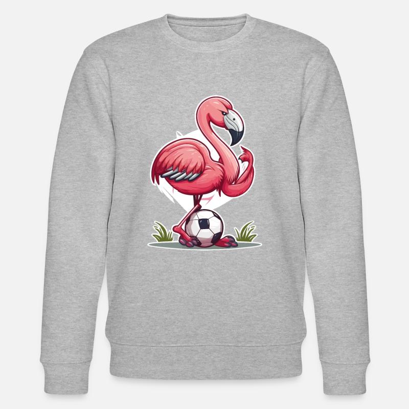 Flamingo Score - Sweat bio CHANGER Stanley/Stella Unisexe - gris chiné