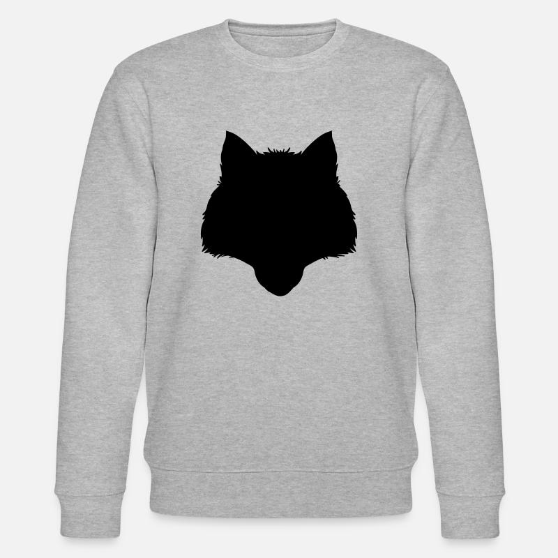 wolf - Stanley/Stella CHANGER Unisex Organic Sweatshirt - heather grey
