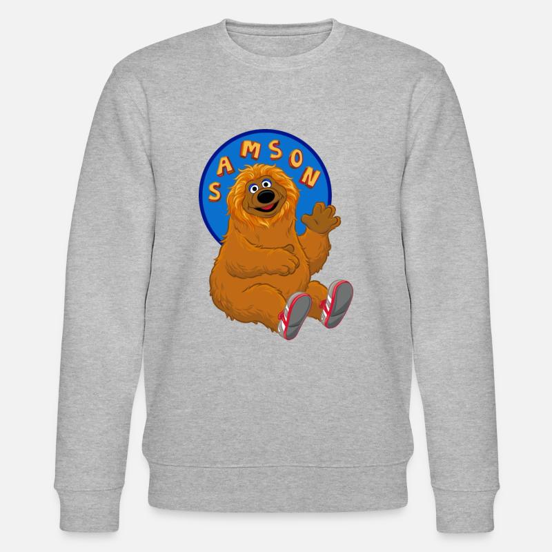 Rue Sésame Samson - Sweat bio CHANGER Stanley/Stella Unisexe - gris chiné