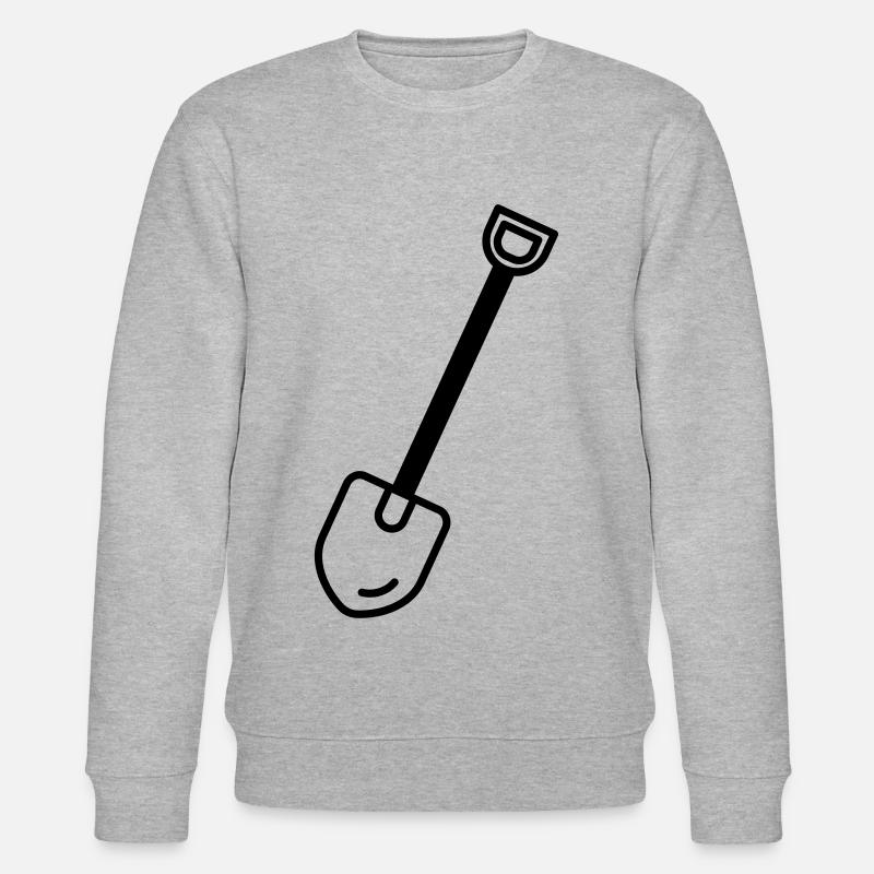 Godet outil vecteur - Sweat bio CHANGER Stanley/Stella Unisexe - gris chiné