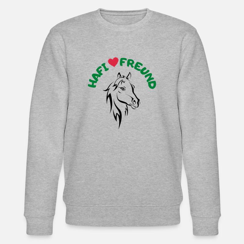Hafi Liebe - Stanley/Stella Unisex Bio-Sweatshirt CHANGER  - Grau meliert