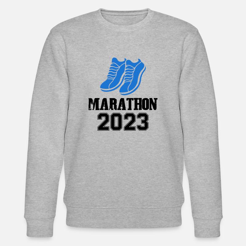 Marathon 2023 - Stanley/Stella Unisex Bio-Sweatshirt CHANGER  - Grau meliert