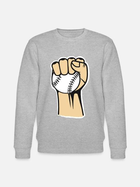 Baseball - Stanley/Stella Unisex Bio-Sweatshirt CHANGER - Grau meliert