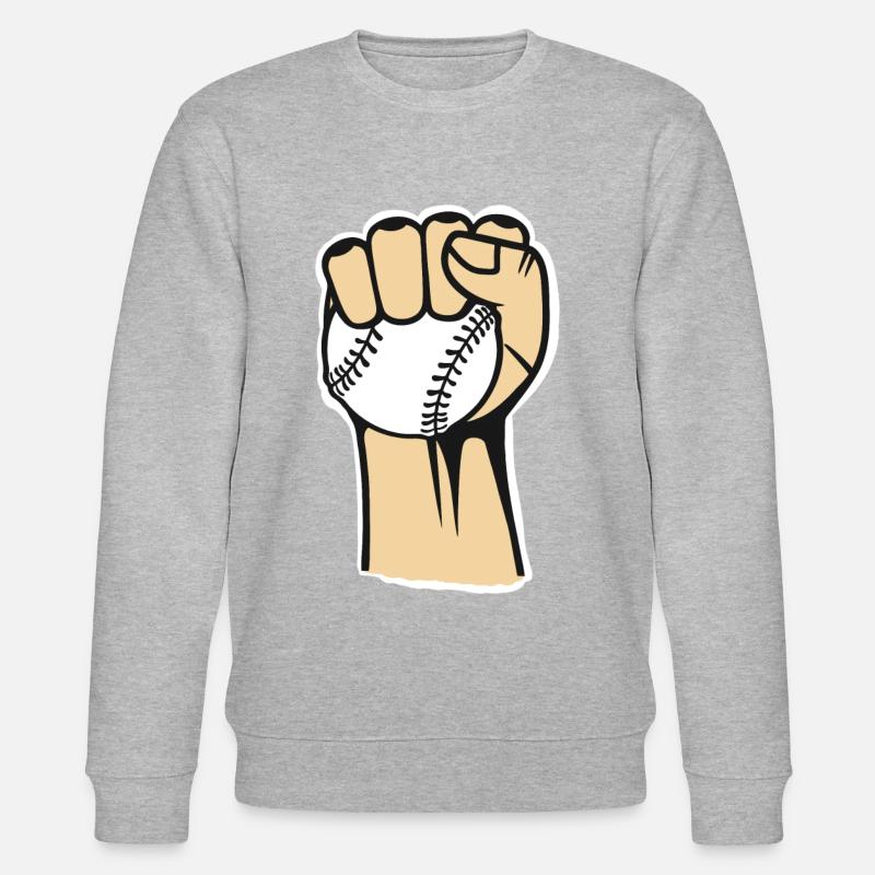 Base-ball - Sweat bio CHANGER Stanley/Stella Unisexe - gris chiné