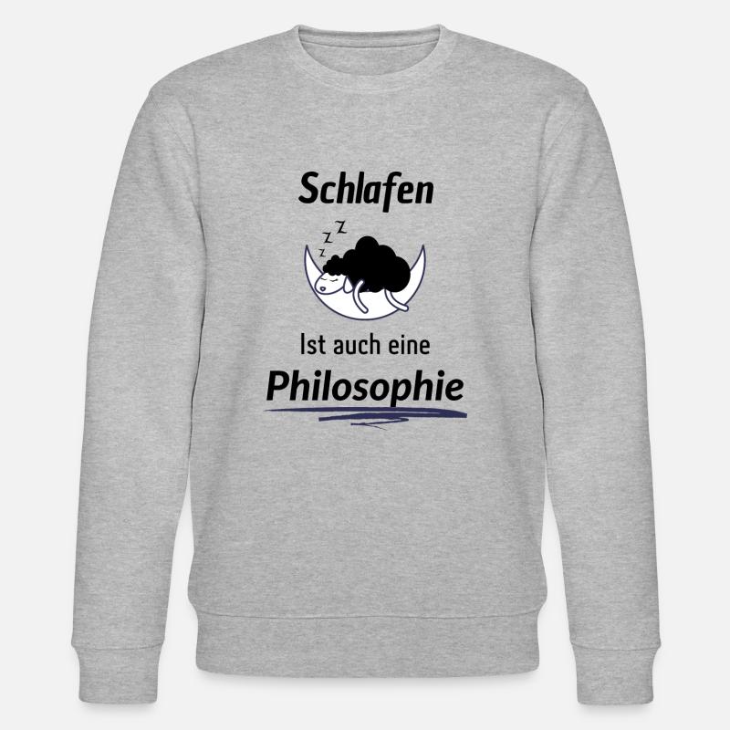Schlafen - Stanley/Stella Unisex Bio-Sweatshirt CHANGER  - Grau meliert