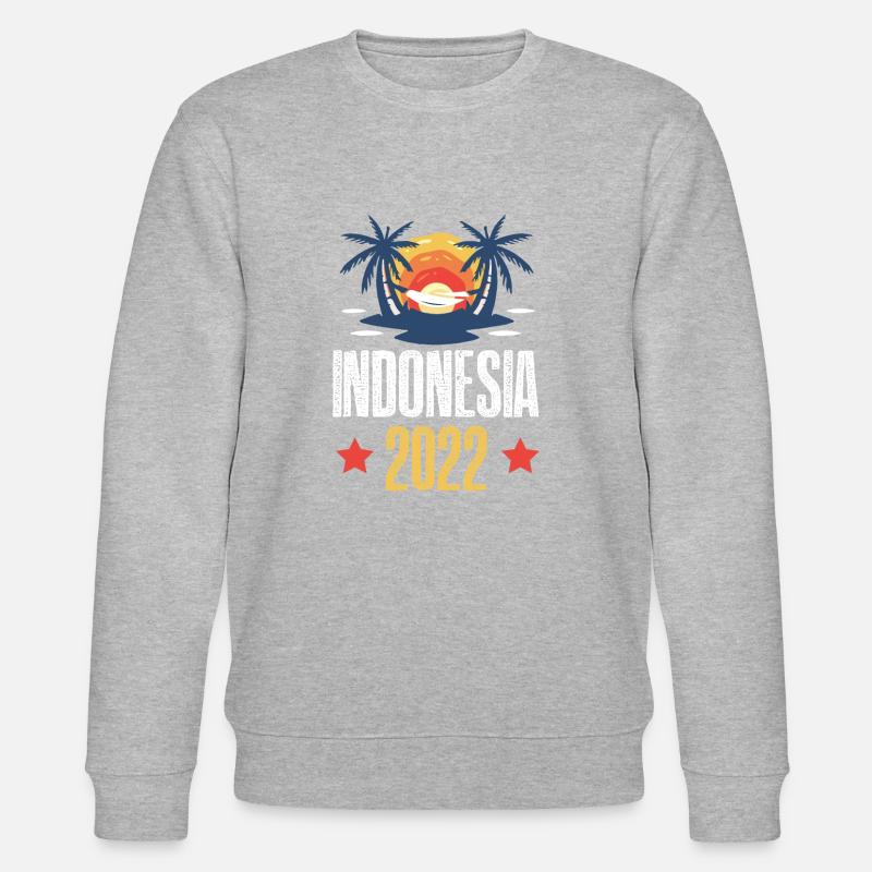 Indonesia 2022 - Stanley/Stella Unisex Bio-Sweatshirt CHANGER  - Grau meliert