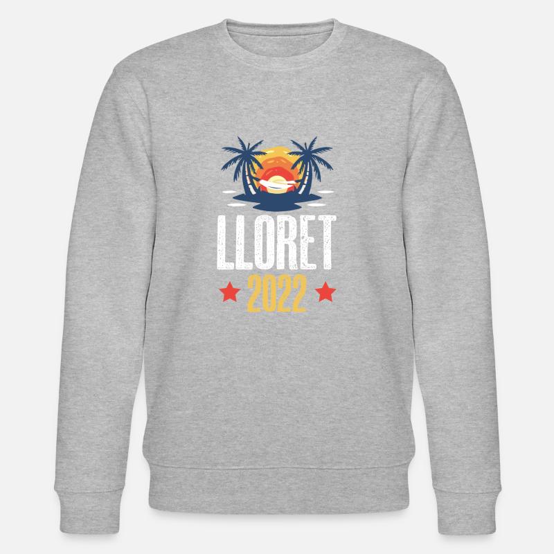 Lloret De Mar 2022 - Stanley/Stella Unisex Bio-Sweatshirt CHANGER - Grau meliert