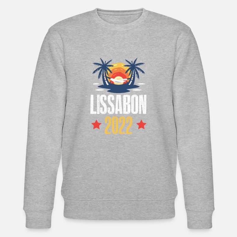 Lissabon 2022 - Stanley/Stella Unisex Bio-Sweatshirt CHANGER  - Grau meliert