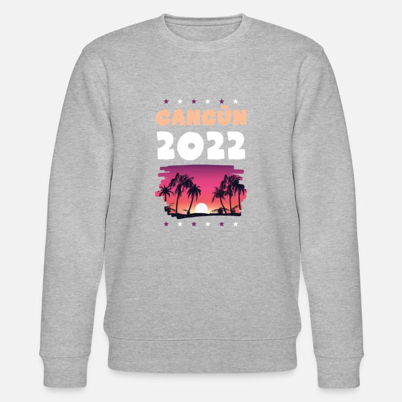 Cancun 2022 - Stanley/Stella Unisex Bio-Sweatshirt CHANGER  - Grau meliert