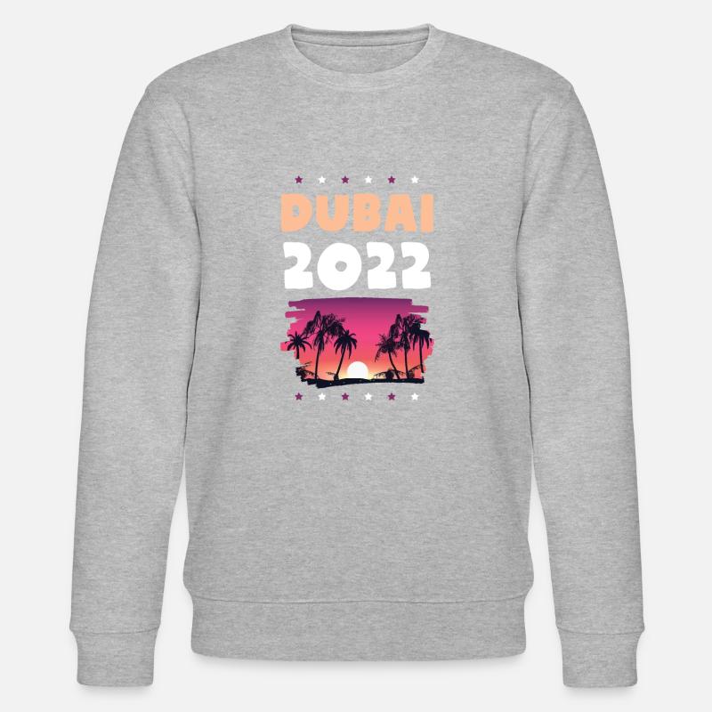 Dubaï 2022 - Sweat bio CHANGER Stanley/Stella Unisexe - gris chiné