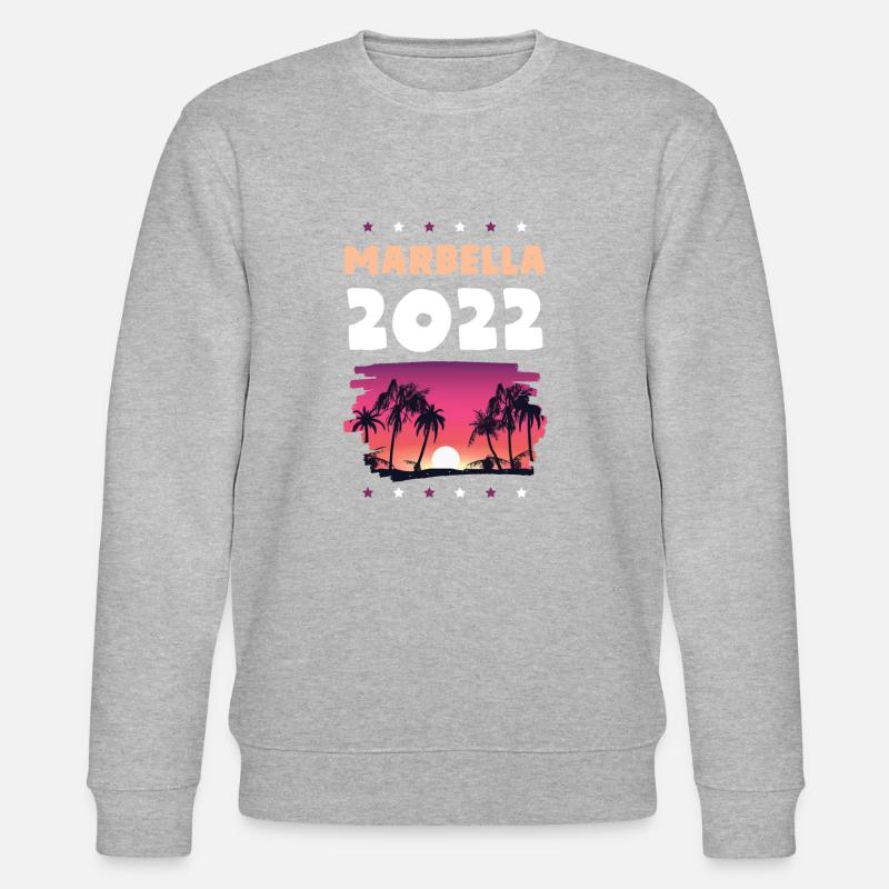 Marbella 2022 - Sweat bio CHANGER Stanley/Stella Unisexe - gris chiné