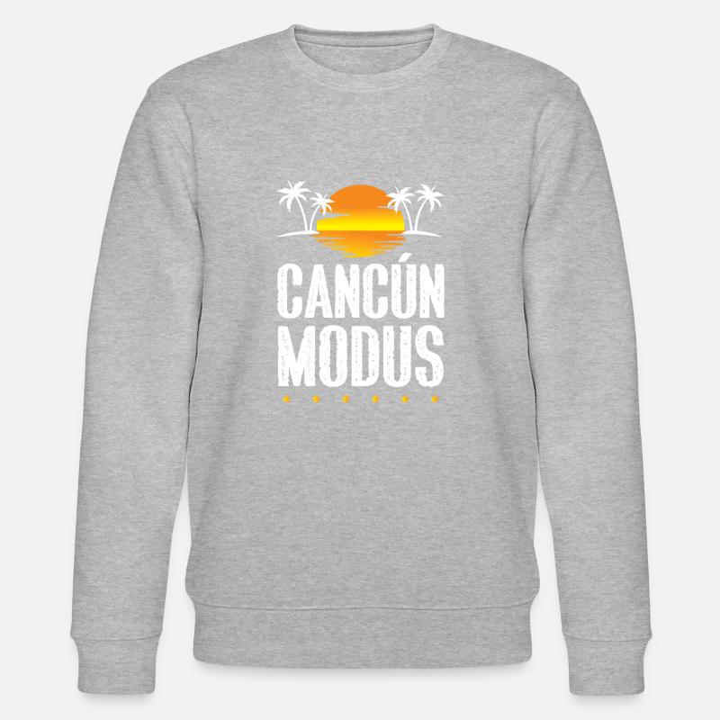 Cancun Mode - Stanley/Stella CHANGER Unisex Organic Sweatshirt - heather grey