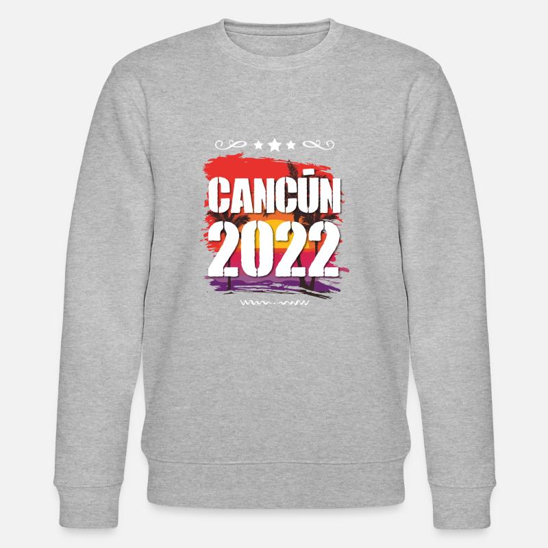 Cancun 2022 - Stanley/Stella Unisex Bio-Sweatshirt CHANGER  - Grau meliert