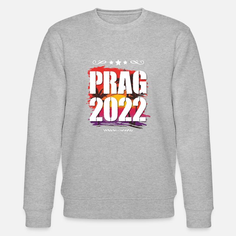 Prag 2022 - Stanley/Stella Unisex Bio-Sweatshirt CHANGER  - Grau meliert