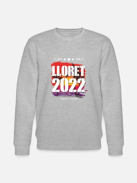 Lloret De Mar 2022 - Stanley/Stella CHANGER Unisex Organic Sweatshirt - heather grey