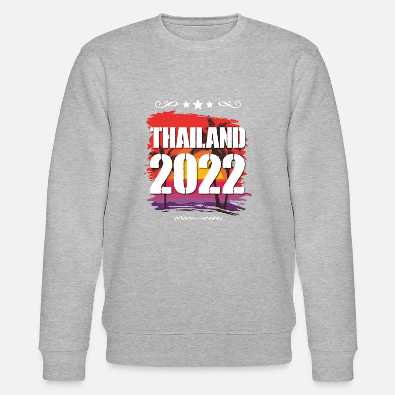 Thaïlande 2022 - Sweat bio CHANGER Stanley/Stella Unisexe - gris chiné