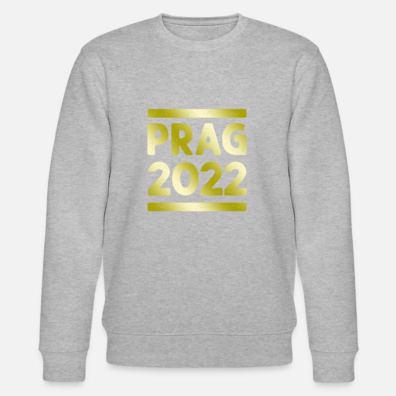 Équipage de prague - Sweat bio CHANGER Stanley/Stella Unisexe - gris chiné