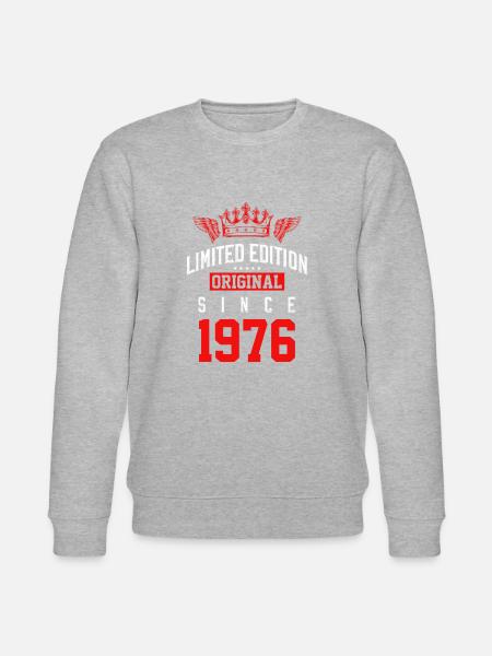 Édition limitée 1976 - Sweat bio CHANGER Stanley/Stella Unisexe - gris chiné