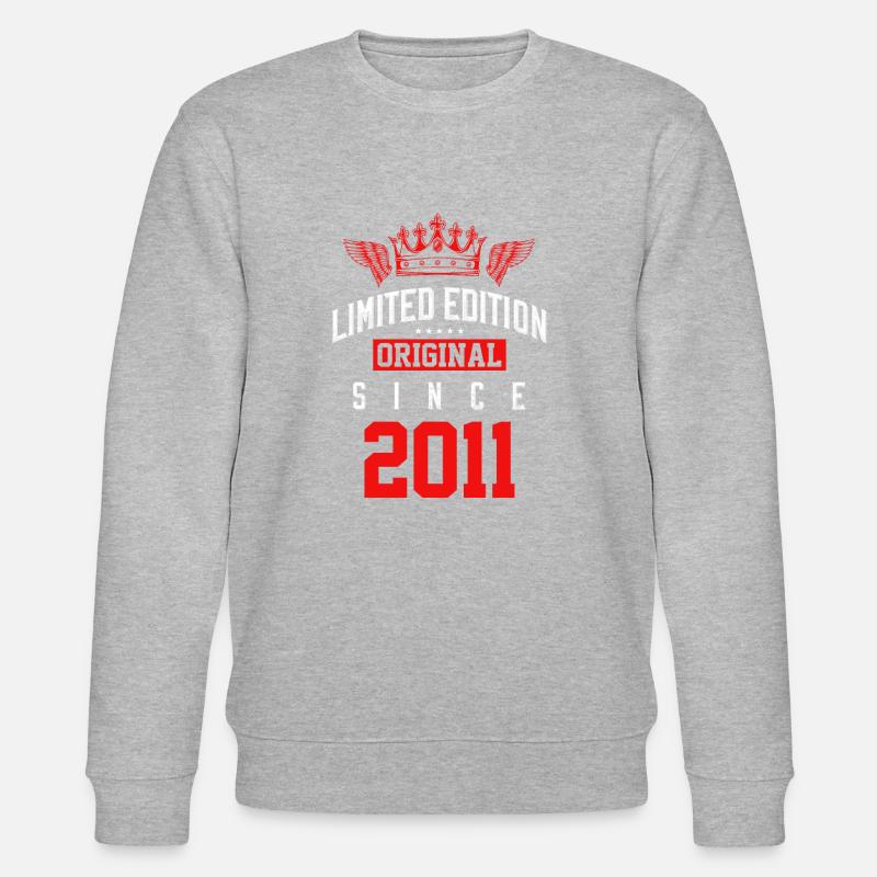 2011 limited edition - Stanley/Stella Unisex Bio-Sweatshirt CHANGER  - Grau meliert