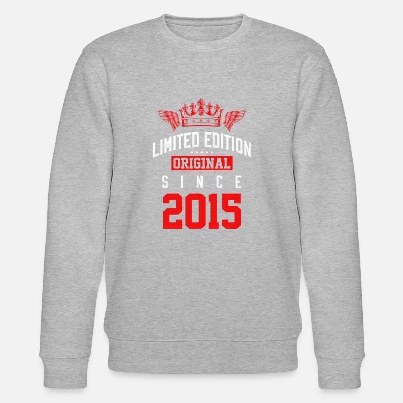 Édition limitée 2015 - Sweat bio CHANGER Stanley/Stella Unisexe - gris chiné