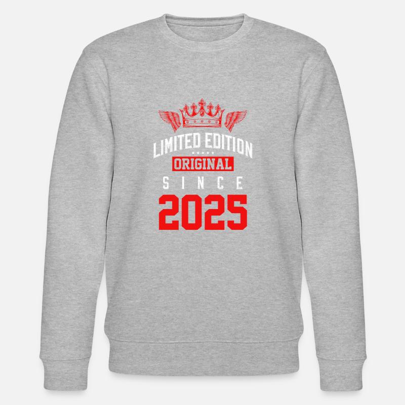 Édition limitée 2025 - Sweat bio CHANGER Stanley/Stella Unisexe - gris chiné