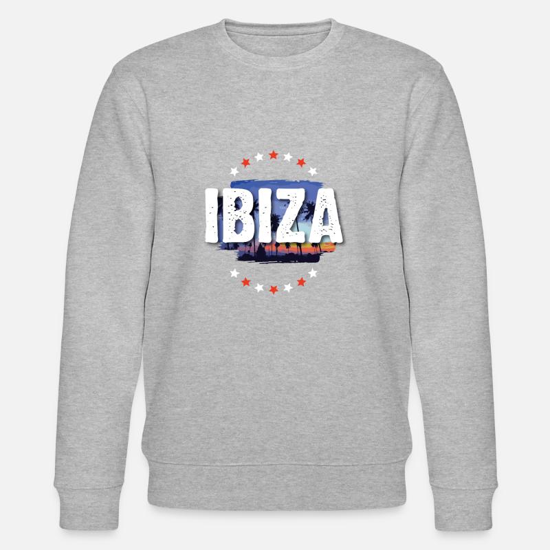 Ibiza - Stanley/Stella Unisex Bio-Sweatshirt CHANGER  - Grau meliert