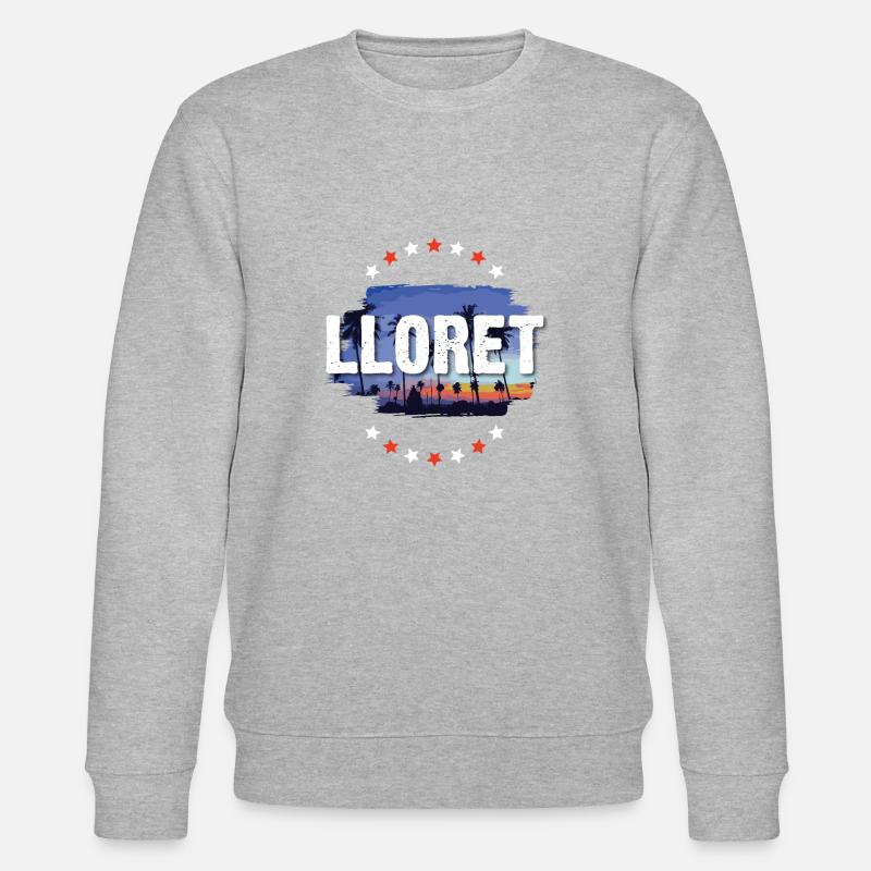 Lloret De Mar - Stanley/Stella Unisex Bio-Sweatshirt CHANGER  - Grau meliert