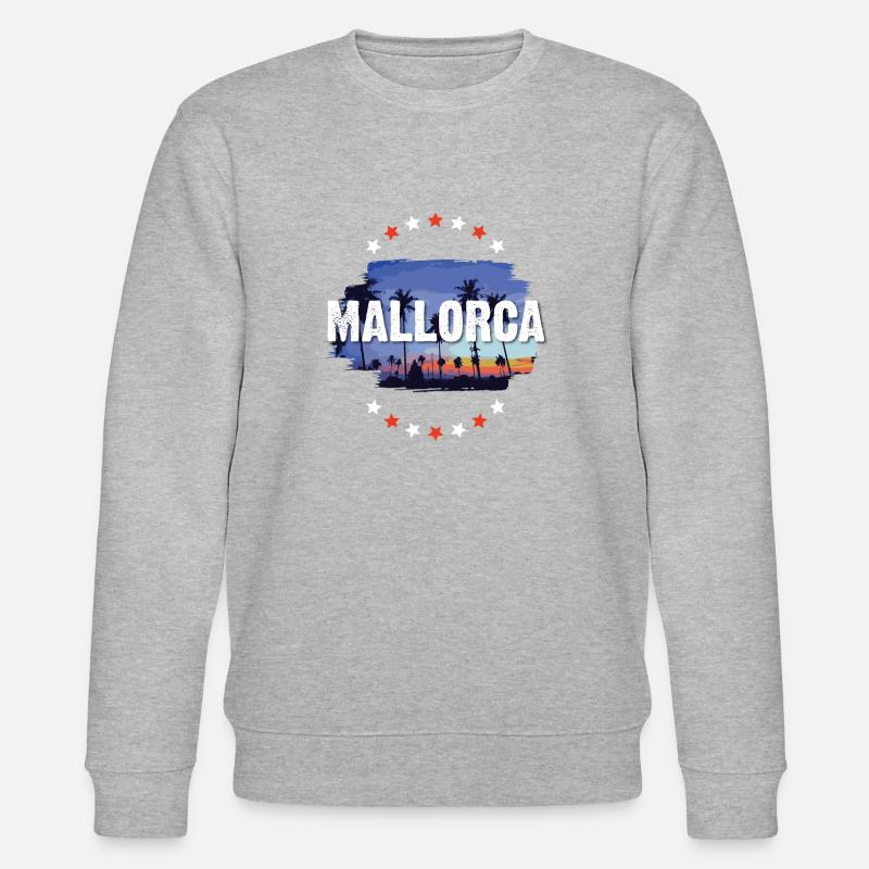 Mallorca - Stanley/Stella Unisex Bio-Sweatshirt CHANGER  - Grau meliert