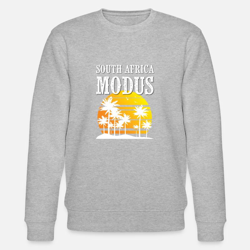 Mode Afrique du Sud - Sweat bio CHANGER Stanley/Stella Unisexe - gris chiné