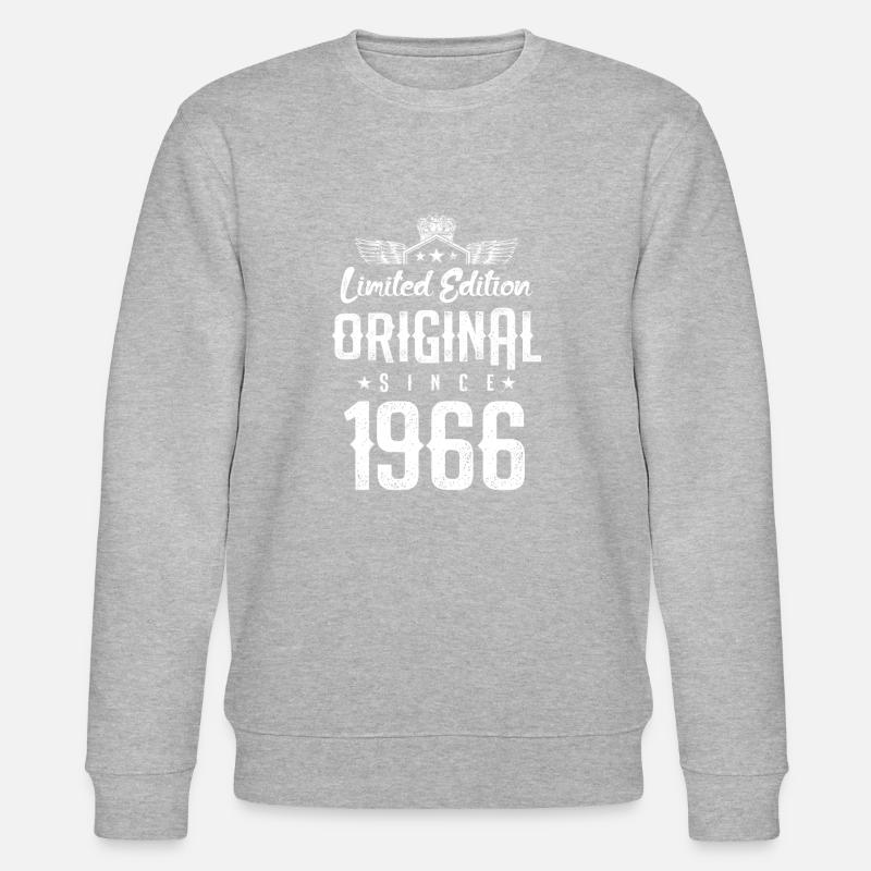 1966 limited edition - Stanley/Stella CHANGER Unisex Organic Sweatshirt - heather grey