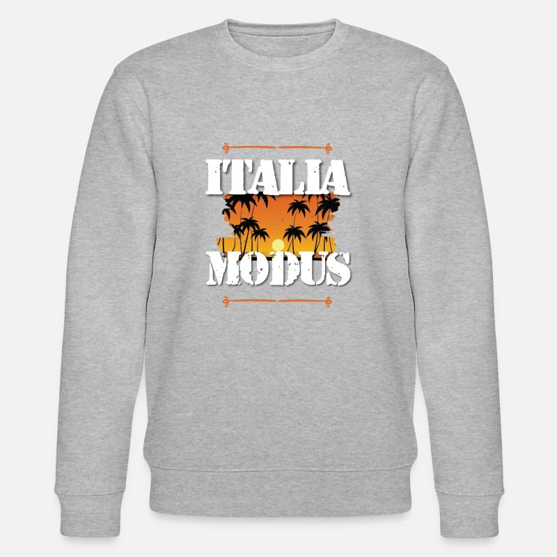 Italia Modus - Stanley/Stella Unisex Bio-Sweatshirt CHANGER  - Grau meliert