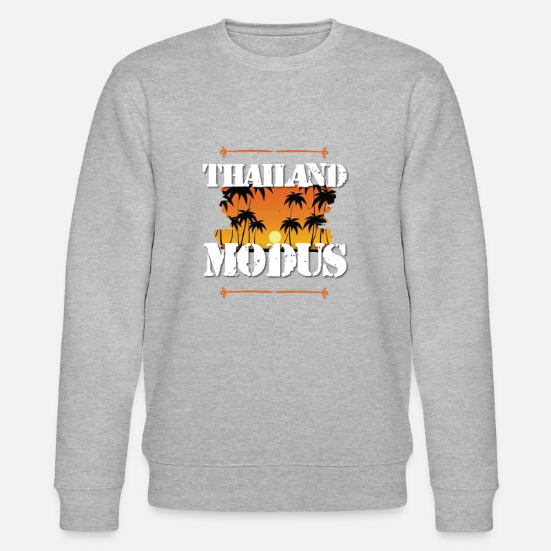 Mode Thaïlande - Sweat bio CHANGER Stanley/Stella Unisexe - gris chiné