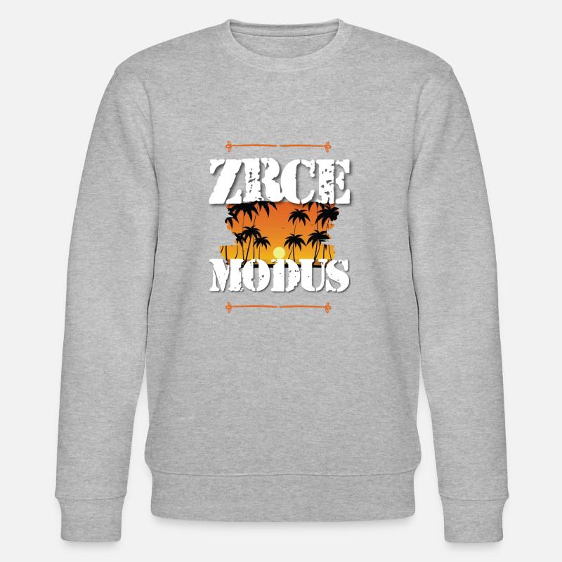 Zrce Modus - Stanley/Stella Unisex Bio-Sweatshirt CHANGER  - Grau meliert