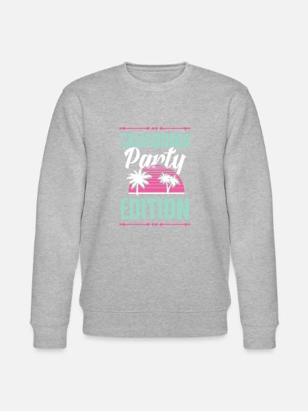 California Party Edition - Stanley/Stella CHANGER Unisex Organic Sweatshirt - heather grey