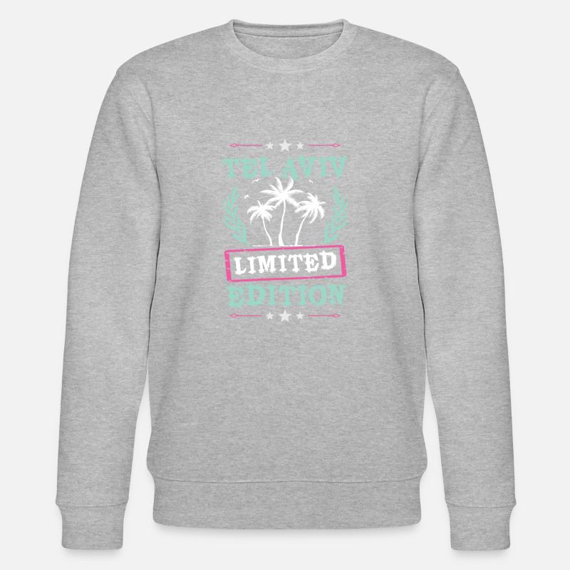 Tel Aviv Édition Limitée - Sweat bio CHANGER Stanley/Stella Unisexe - gris chiné